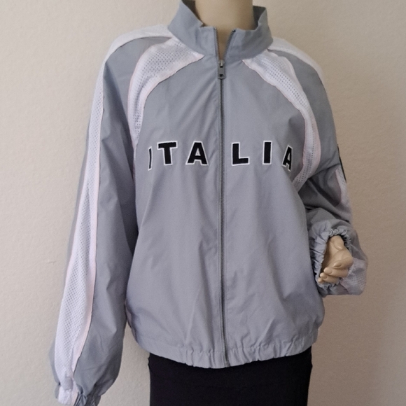 Gray and White Italia Jacket - Picture 8 of 11